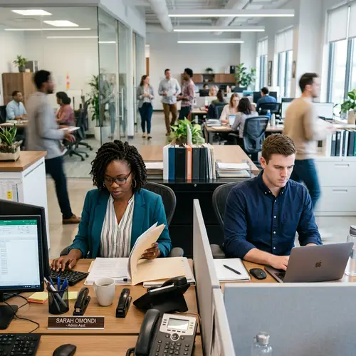 Professional Administrative Assistant at Work