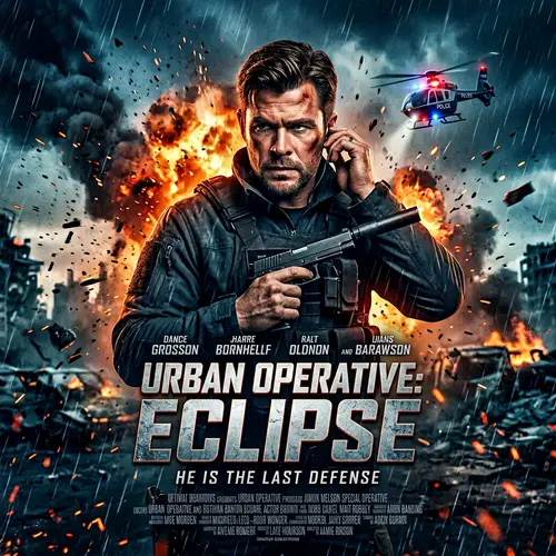 Action Movie Poster Featuring Your Photo