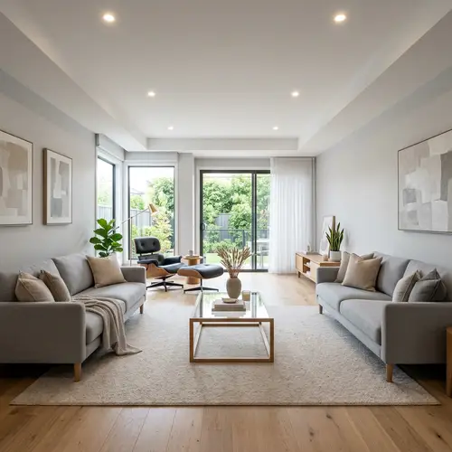 Contemporary 7x4m Living Room Design Ideas