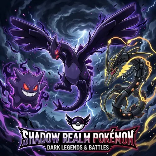 Dark Pokémon Anime Banner for YouTube