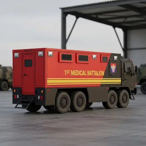 Military Patient Transport - 1st Medical Battalion