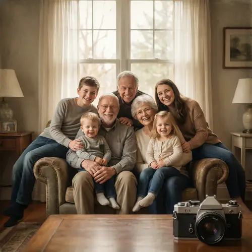 Heartwarming Family Portraits with Canon EOS 6D Mark II