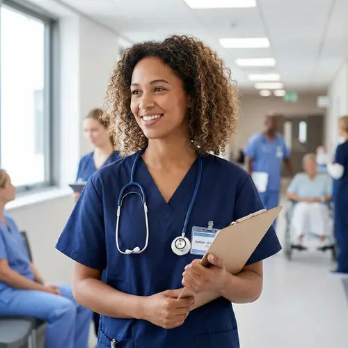 丝袜护士: Professional Nursing Care in Scrubs