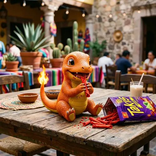 Glumanda and Takis: A Spicy Snack Adventure