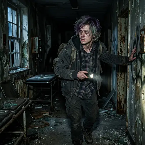 Male OC in Horror Story - Unique Character Design