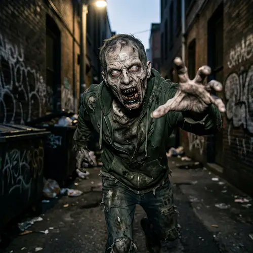 Terrifying Zombie Art - Scary Undead Illustration