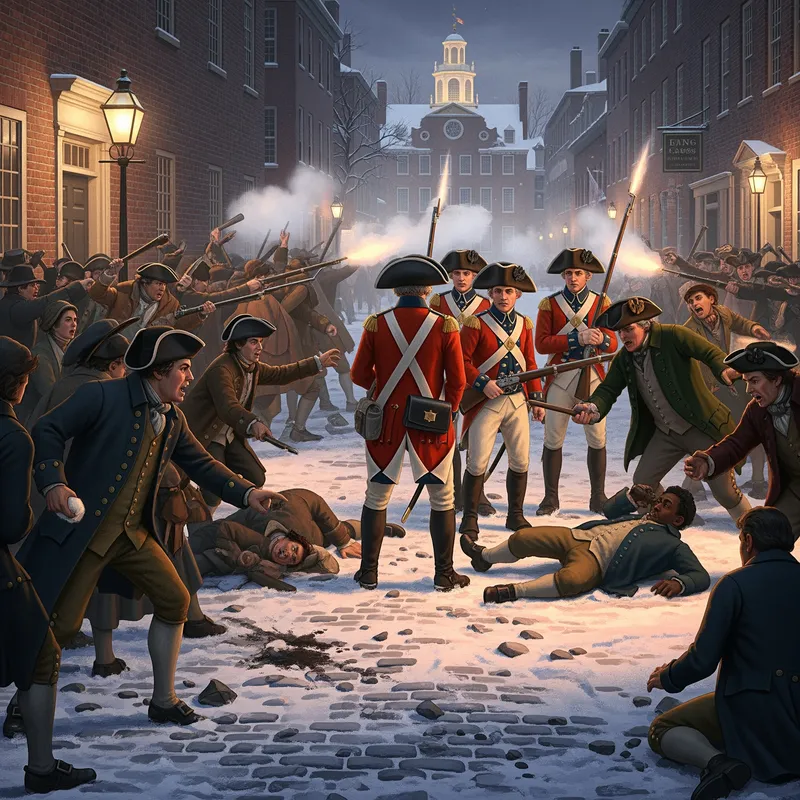 Boston's Historic King Street Incident of 1770
