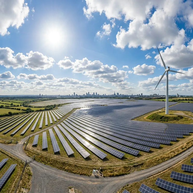 Serene Solar Landscape | Renewable Energy Solutions Serene Solar Landscape | Renewable Energy Solutions