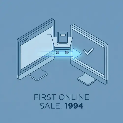 Minimalistic Design for First Online Sale | Digital Transaction Theme