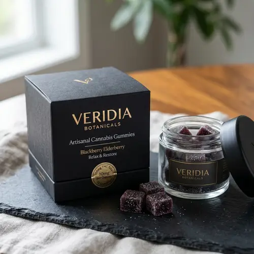 Luxury Cannabis Gummies Packaging