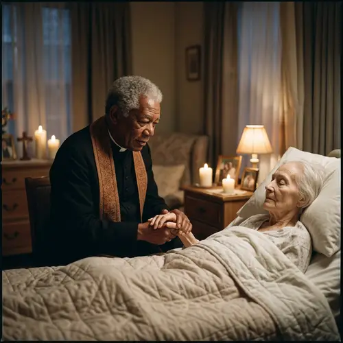 Emotional Support in Final Moments: Touching Scene of Compassionate Elderly Preacher