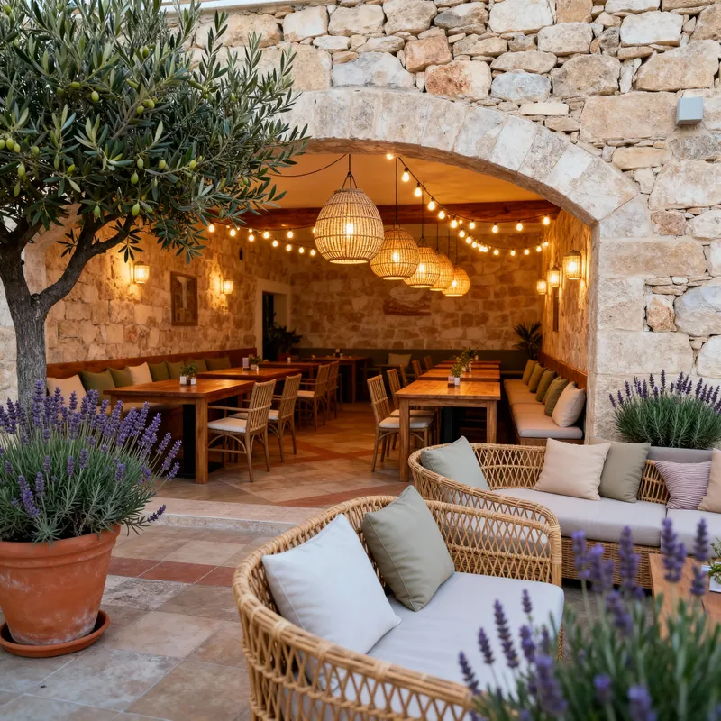 Casual Mediterranean Restaurant Design Ideas Casual Mediterranean Restaurant Design Ideas