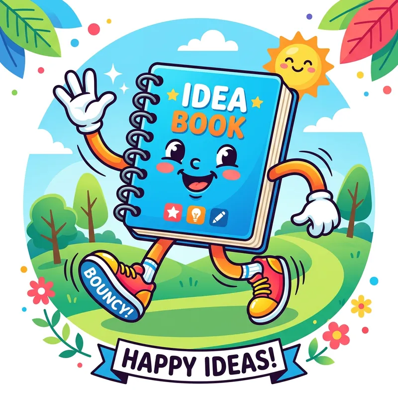 Happy Agenda Mascot Vector Design