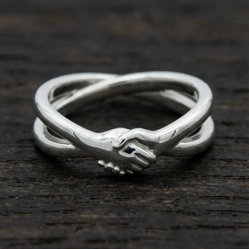 Personalized Intertwined Rings Gift Design