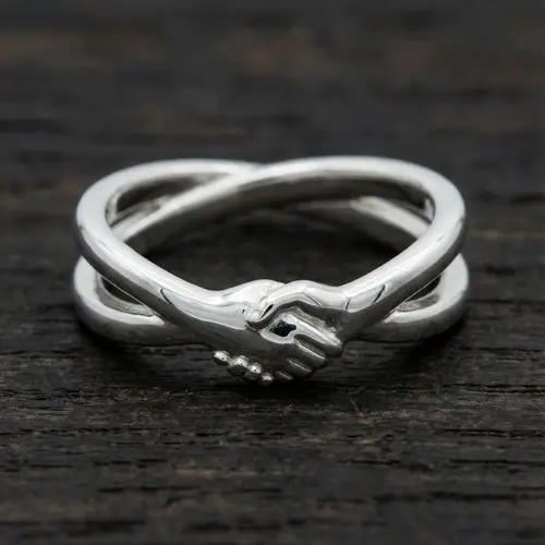 Personalized Intertwined Rings Gift Design