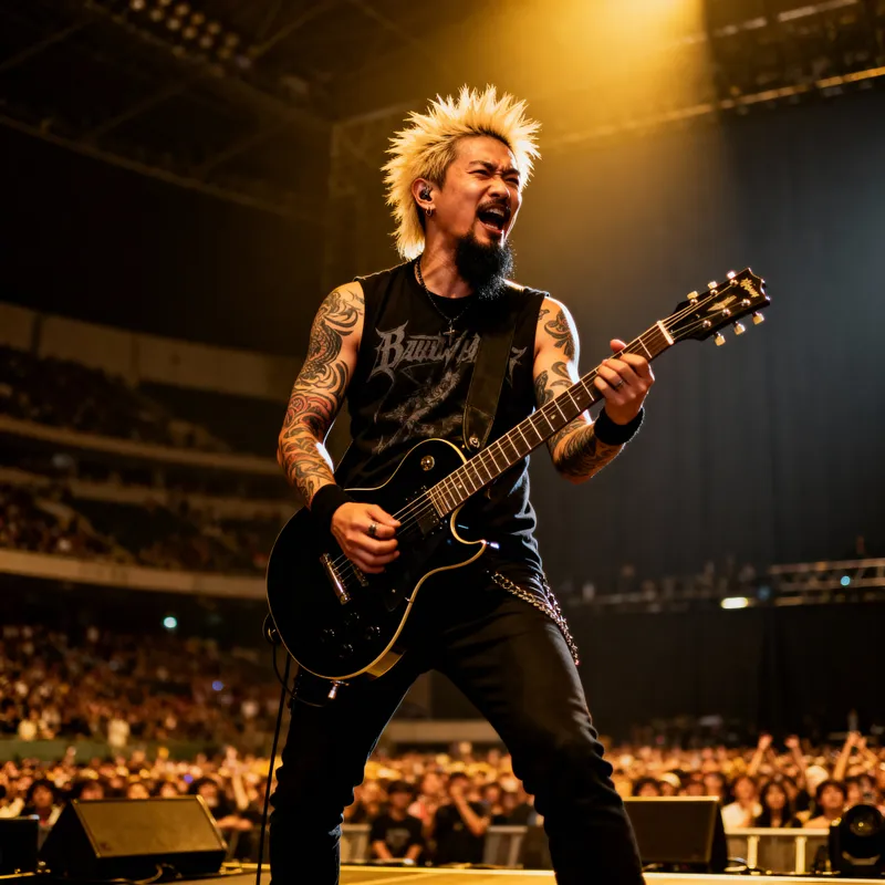 Rockstar in Spotlight: An Electric Performance