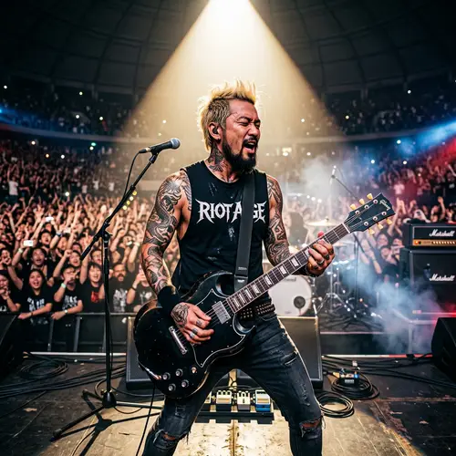 Rockstar in Spotlight: An Electric Performance