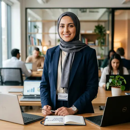 Professional Half Photo Hijab Images