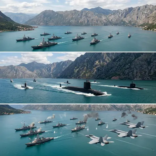 Epic Naval Battle Scene - Marines vs Submarines