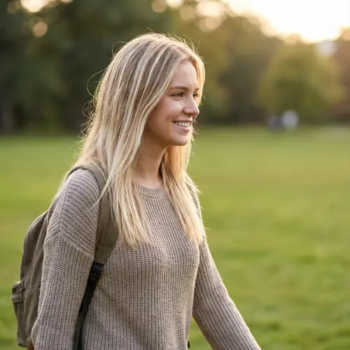 Stunning Blonde Girl Portraits