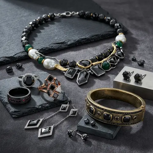 Stunning Black Diamond Jewelry: Traditional & Avant-Garde Designs