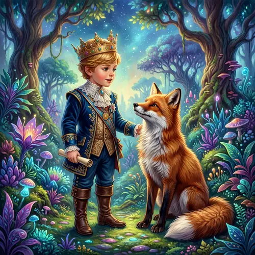 The Little Prince and the Fox | Ethereal Outdoor Conversation