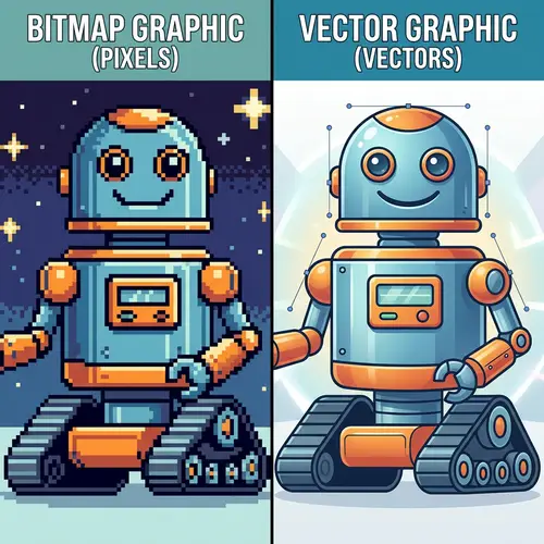 Create Unique Bitmap and Vector Graphic Images