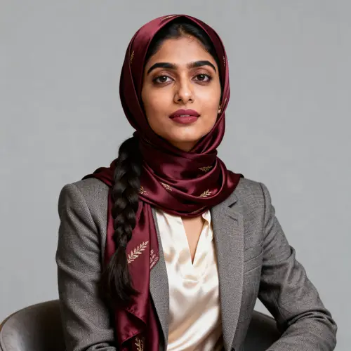 Sexy Indian Muslim Girl in Hijab - Professional Image