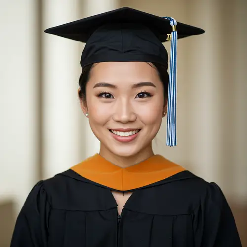 Stunning College Graduate Headshot Photo