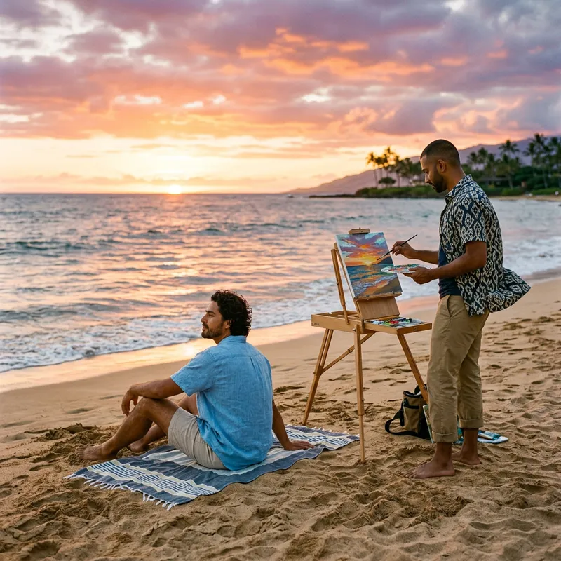 Serene Beach Sunset: A Captivating Scene Serene Beach Sunset: A Captivating Scene