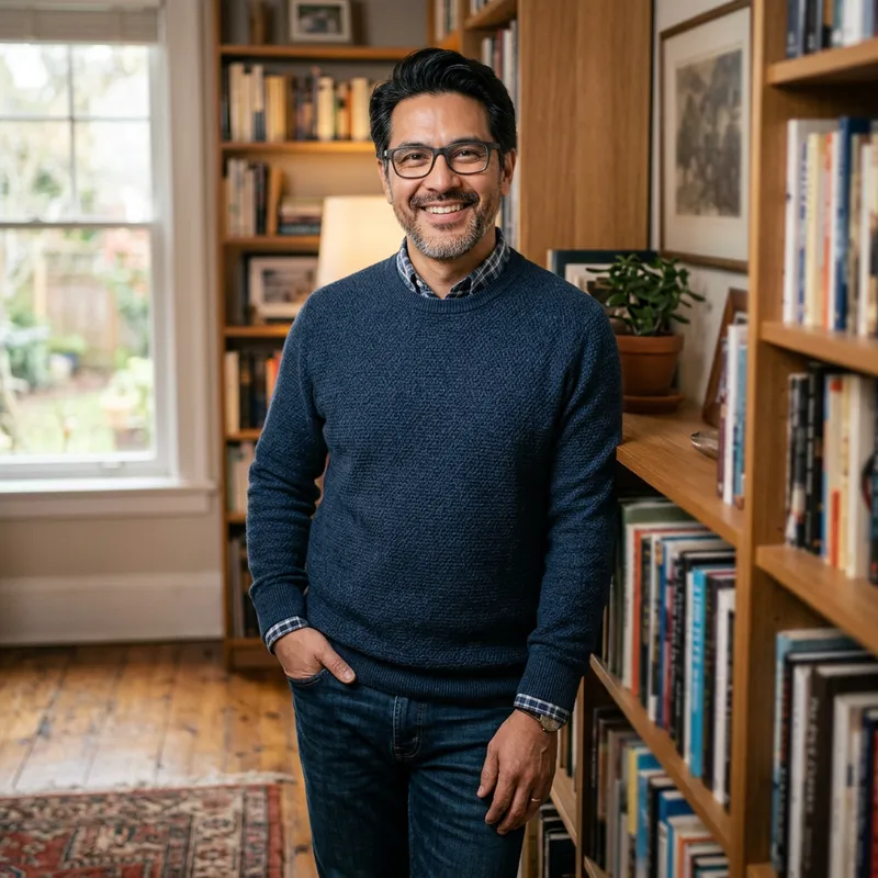 Mature Man in Stylish Glasses and Confident Smile Mature Man in Stylish Glasses and Confident Smile