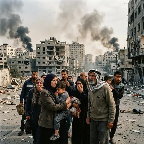 Humanitarian Crisis in Gaza: Dramatic Representation of Siege