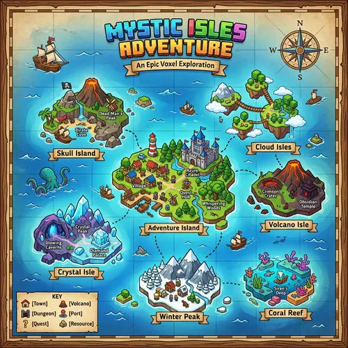 Explore Mystic Isles Adventure - A Roblox Map