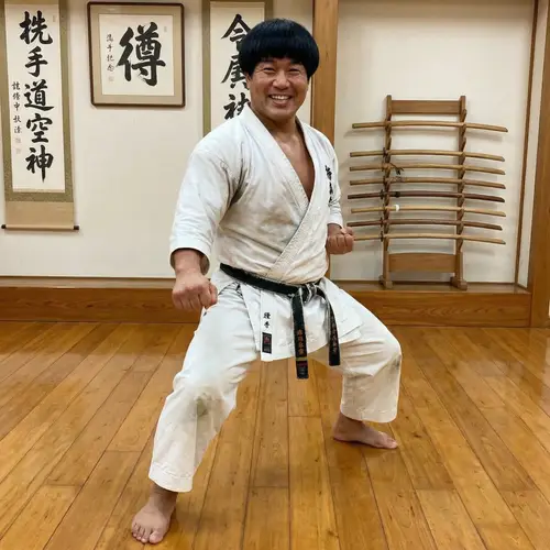 Bruce Lee Inspired Martial Arts Expert Photo