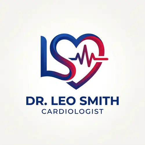 Professional Brand Logo for Cardiologist: Lucas Santos