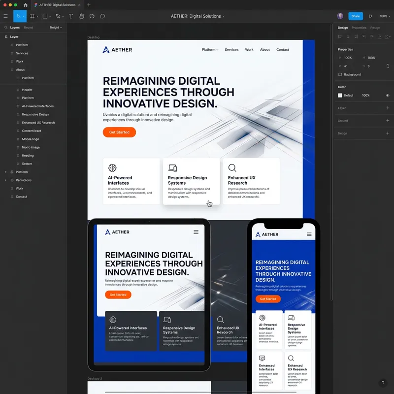 Modern Website Design Inspired by Dieter Rams | Sleek & Vibrant UI