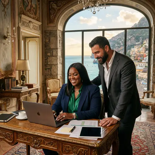 Luxurious Italian Villa Romance on the Amalfi Coast