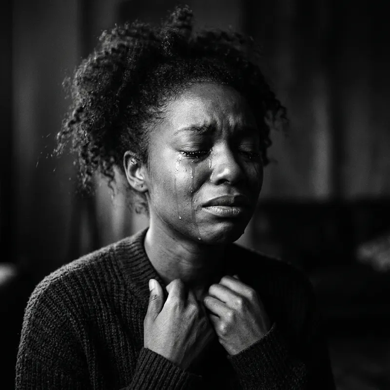 Dramatic Black & White Portrait | Emotional Hasselblad Photography