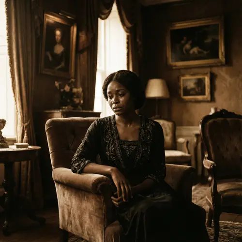 Expressive Portraiture: Soulful Reflection | Vintage Film Grain