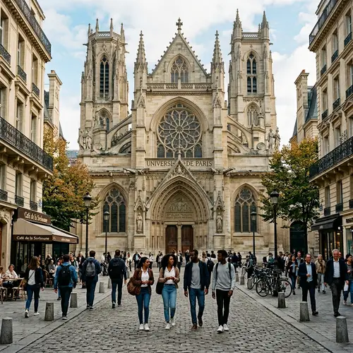Historic Sorbonne in Paris, France - Architectural Masterpiece