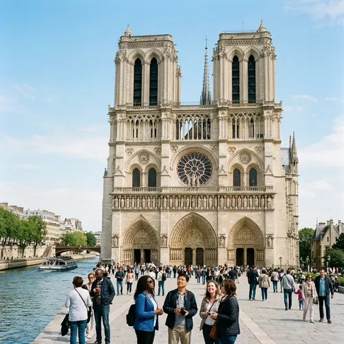 Notre Dame Cathedral Paris - French Gothic Architecture