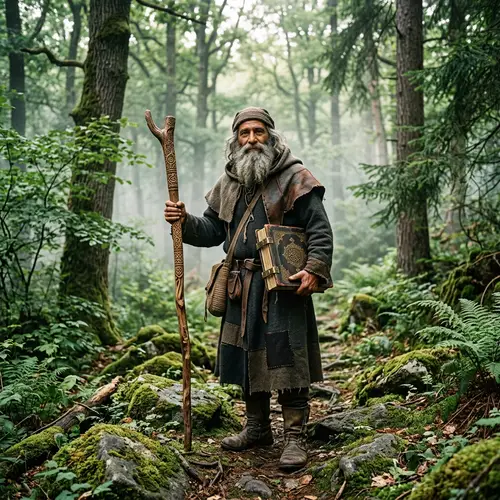 The Solitary Hermit: Wisdom in the Woods