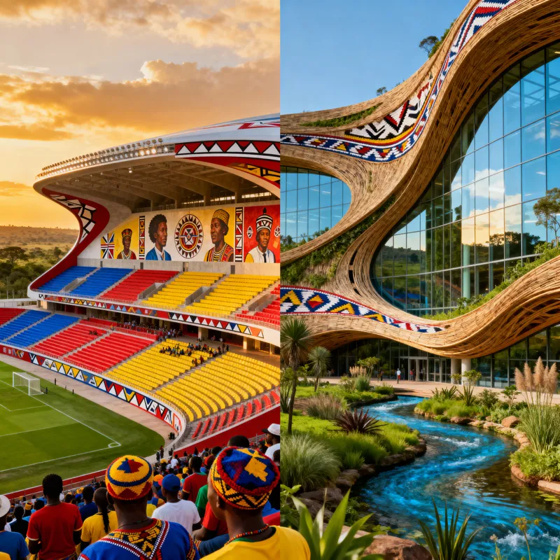 Stadium Designs Inspired by KwaNdebele Culture