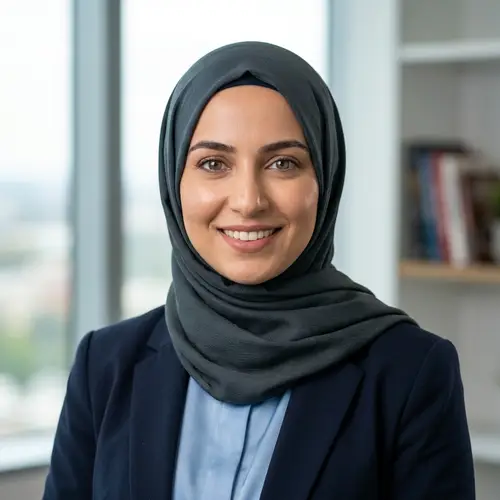 Professional Hijab Styles for LinkedIn Profiles