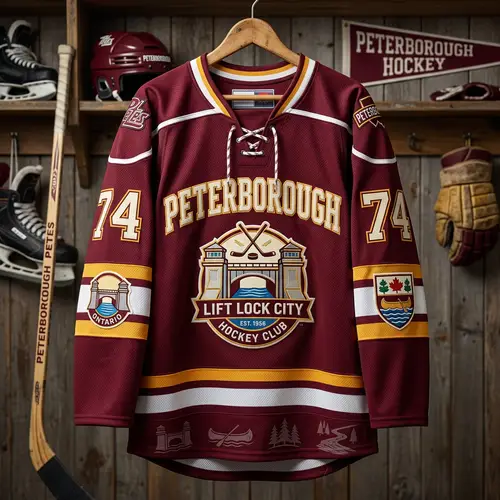 Peterborough Hockey Sweater Design