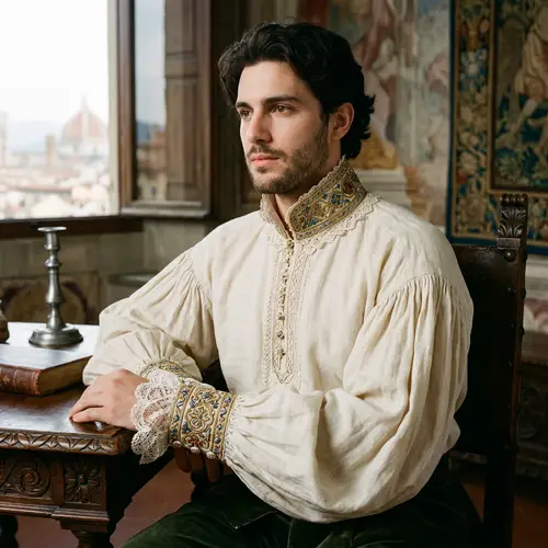Renaissance-era Shirt: Italian Style Garment from the 15th & 16th Centuries
