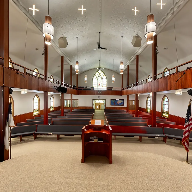 Sanctuary Makeover: Carpet and Pew Design Preview