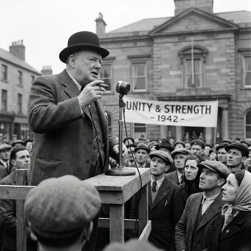 Winston Churchill: Inspiring Leadership and Resilience Speech
