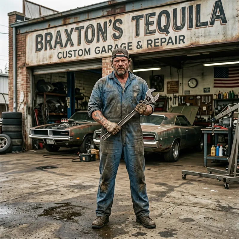 Braxton Tequila: Mechanic Boss in GTA FIVEM | Character Profile