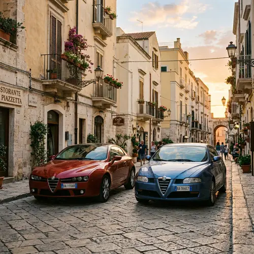 Alfa Romeo GT & Brera in Charming Bari